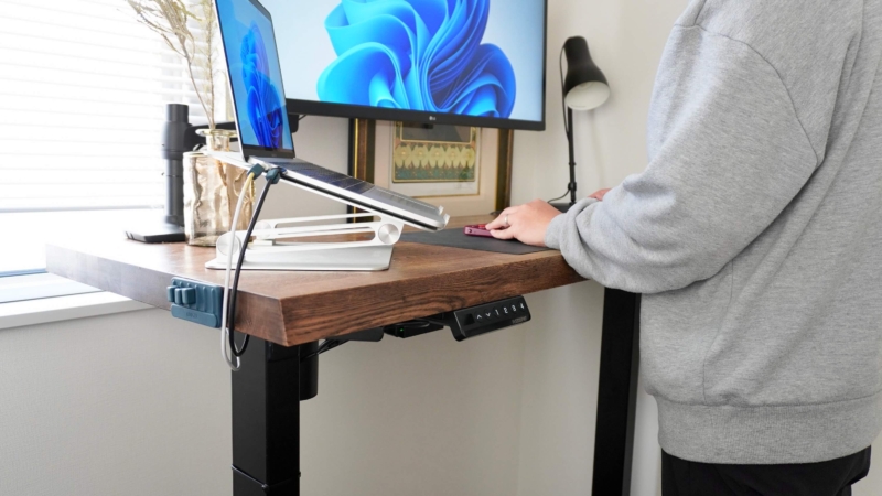 FLEXISPOT電動式スタンディングデスク ちがい EF1 